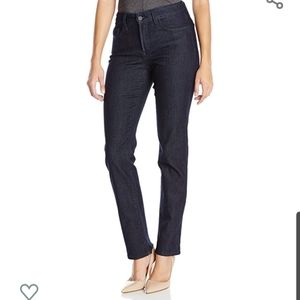 NYDJ dark wash Skinny jean 10